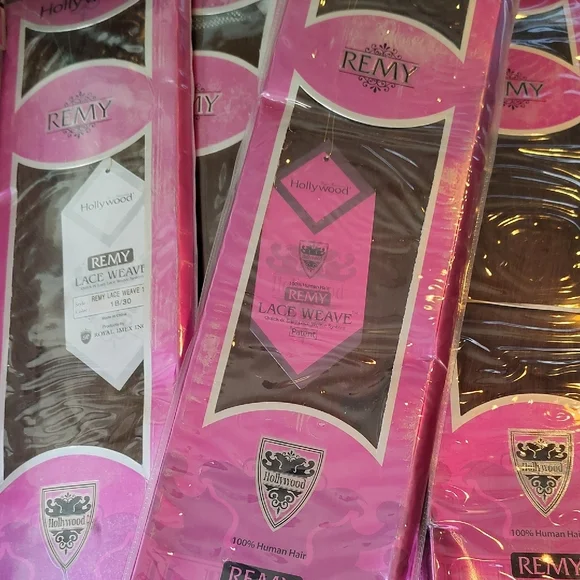 Remy Lace Weave - Pink and Black - Picture 5 of 5